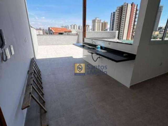 Cobertura com 2 dormitórios à venda, 58 m² por R$ 570.000,00 - Bangu - Santo André/SP