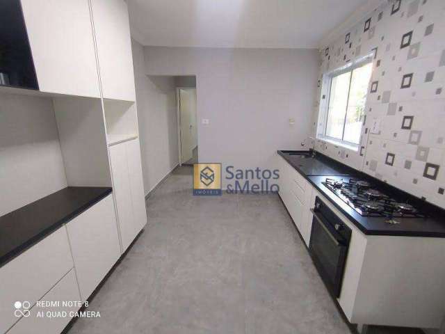 Casa com 2 dormitórios para alugar, 90 m² por R$ 2.020,00/mês - Parque Erasmo Assunção - Santo André/SP