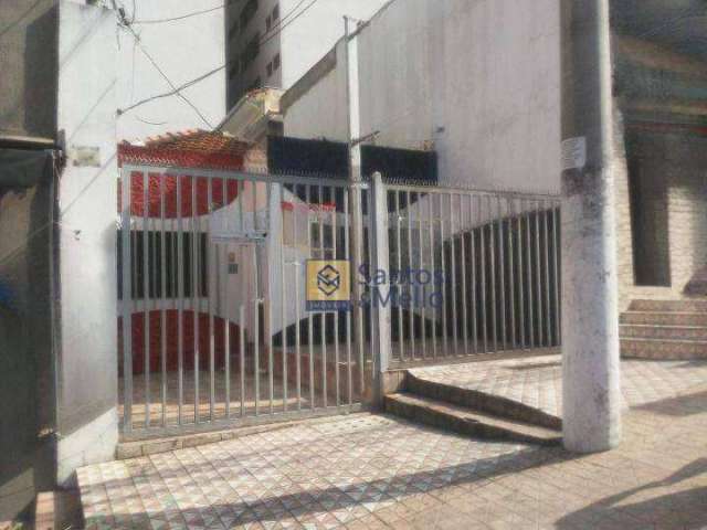 Casa com 2 dormitórios para alugar, 67 m² por R$ 5.555,77/mês - Jardim - Santo André/SP