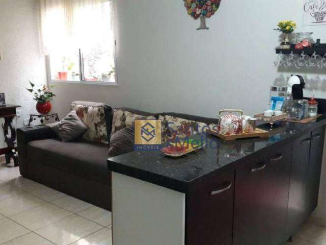 Apartamento com 2 dormitórios, 58 m² - venda por R$ 320.000,00 ou aluguel por R$ 1.912,00/mês - Vila Curuçá - Santo André/SP