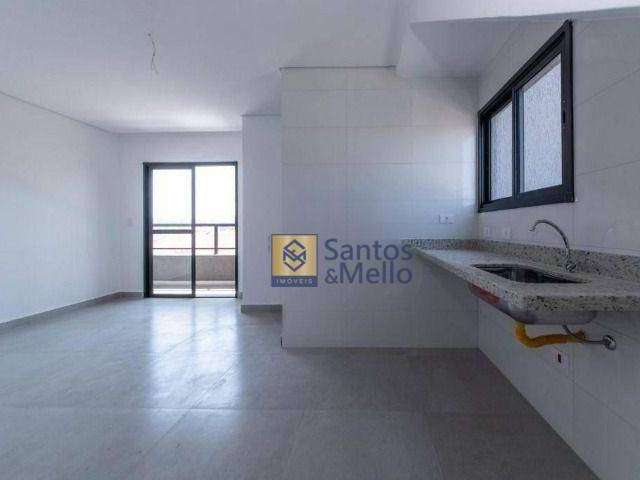 Apartamento com 2 dormitórios para alugar, 51 m² por R$ 2.650,00/mês - Vila Curuçá - Santo André/SP