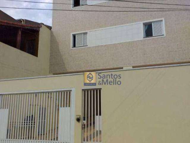 Kitnet com 1 dormitório para alugar, 30 m² por R$ 1.405,00/mês - Bangú - Santo André/SP