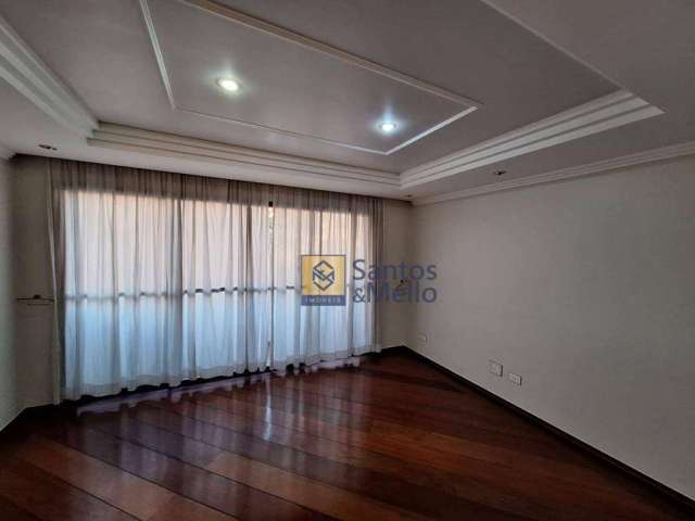 Apartamento com 3 dormitórios para alugar, 127 m² por R$ 3.922,25/mês - Bangu - Santo André/SP