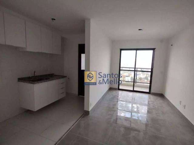 Apartamento com 2 dormitórios para alugar, 56 m² por R$ 3.490,91/mês - Jardim - Santo André/SP