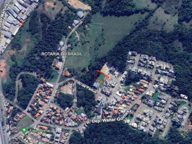 Terreno à venda na Rua de Pádua, Santo Antônio de Lisboa, Florianópolis, 1053 m2 por R$ 1.750.000