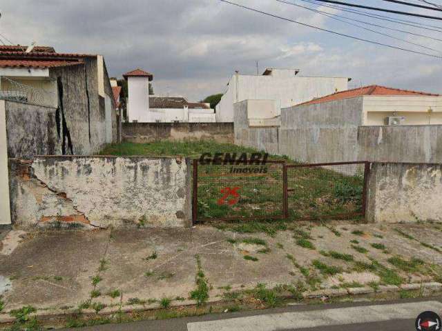 Terreno à venda, 347 m² por R$ 800.000 - Bairro  Chácara Areal - Indaiatuba/SP