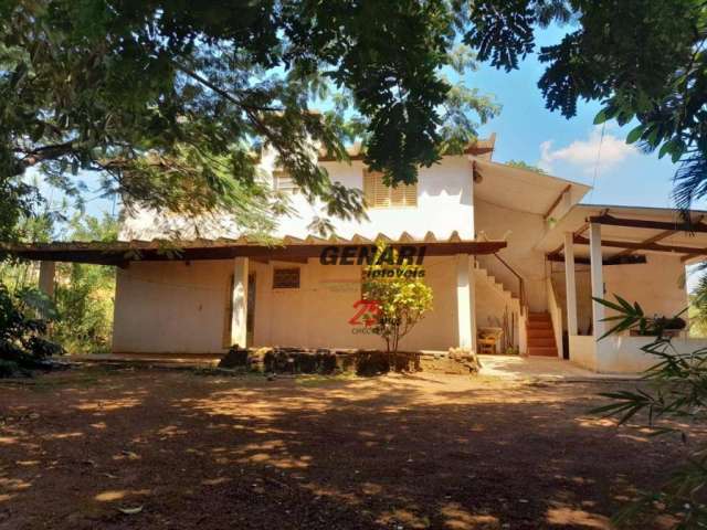 Chácara com 2 dormitórios à venda, 1343 m² por R$ 537.000,00 - Vale do Sol - Indaiatuba/SP