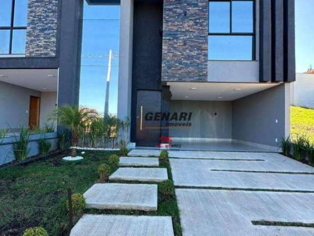 Sobrado com 3 dormitórios à venda, 176 m² por R$ 1.280.000,00 - Park Gran Reserve - Indaiatuba/SP