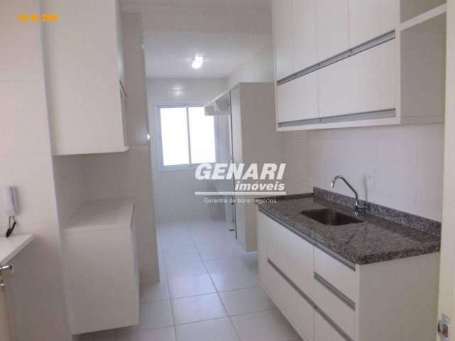 Apartamento com 2 dormitórios para alugar, 68 m² por R$ 3.121,00/mês - Parque São Lourenço - Indaiatuba/SP