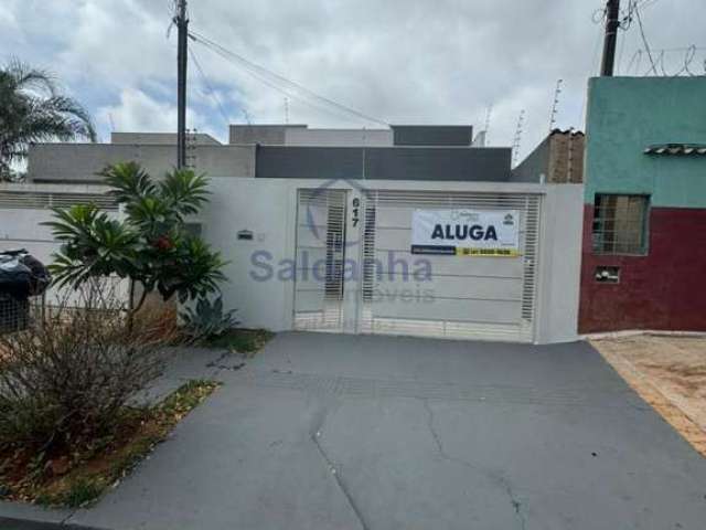 Casa para Locação em Campo Grande, Vila Nasser, 2 dormitórios, 1 suíte, 2 banheiros, 2 vagas