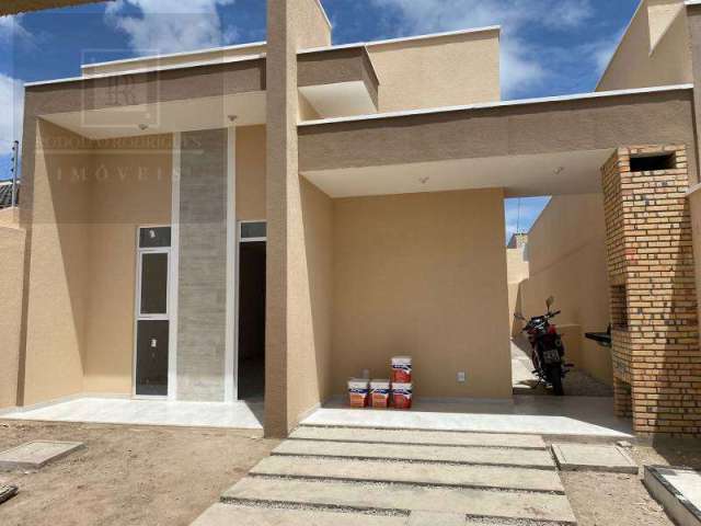 Bela casa plana à venda no Loteamento Cidade Verde - Messejana - 3 suítes