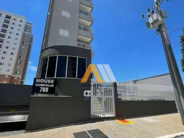 Apartamento com 2 dormitórios, 54 m² - venda por R$ 450.000,00 ou aluguel por R$ 3.500,00/mês - Edifício House Campolim - Sorocaba/SP