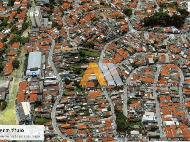 Terreno com casa a venda - Vila Anglo Brasileira - SP