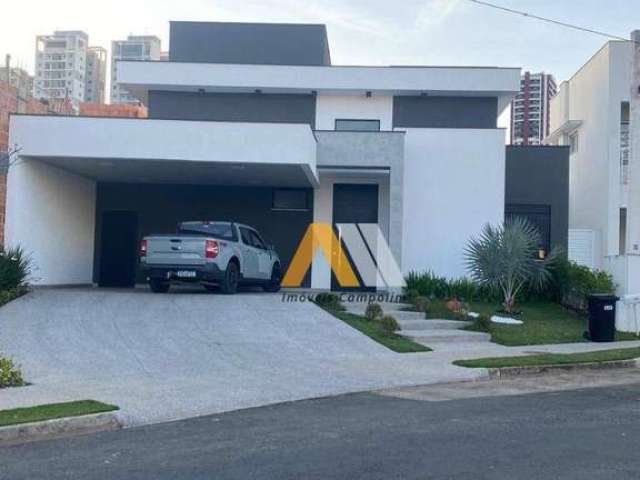 Casa com 3 dormitórios à venda, 225 m² por R$ 2.900.000 - Condomínio Residencial Sunset Village - Sorocaba/SP