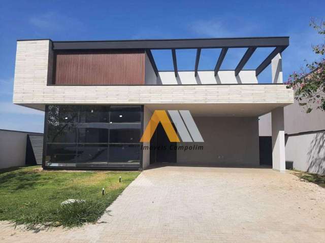 Casa térrea nova com 3 suítes - Alphaville Nova Esplanada III