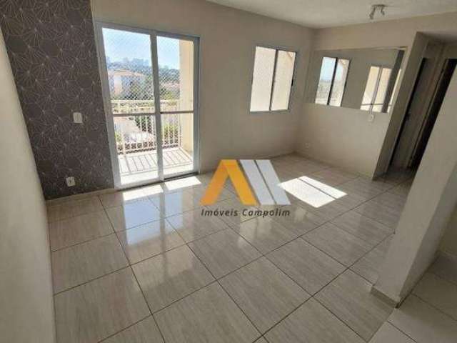 Apartamento com 2 dormitórios à venda, 60 m² por R$ 315.000,00 - Condomínio Villa Flora - Votorantim/SP