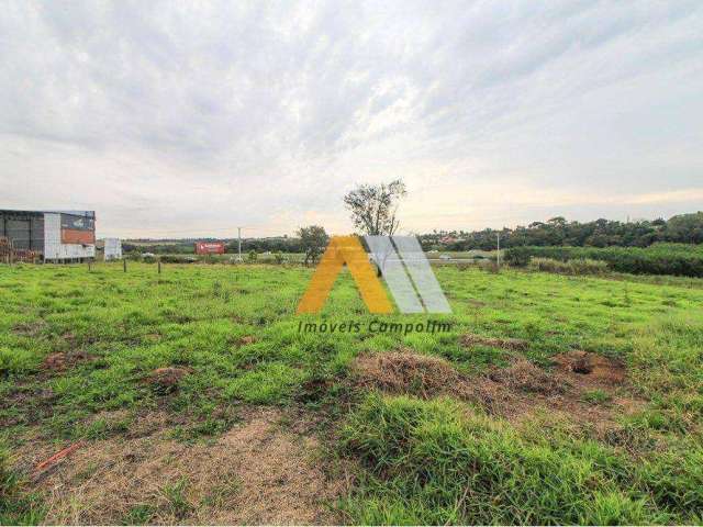 ÁREA INDUSTRIAL À VENDA - FRENTE PARA A PISTA - ROD. CASTELINHO - ALT.KM 11 - 20.000m² - SENTIDO ITU