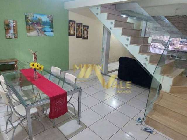 Sobrado com 3 dormitórios à venda, 119 m² por R$ 590.000 - Residencial Santa Paula - Jacareí/SP