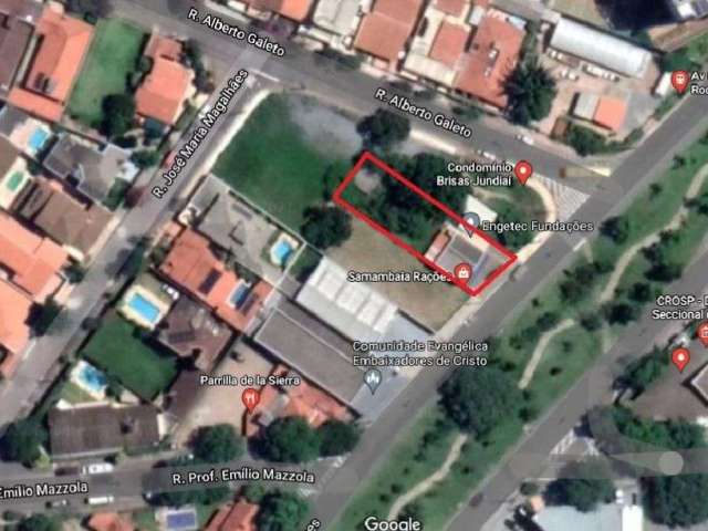 Terreno à venda, 610 m² por R$ 2.500.000,00 - Jardim das Samambaias - Jundiaí/SP