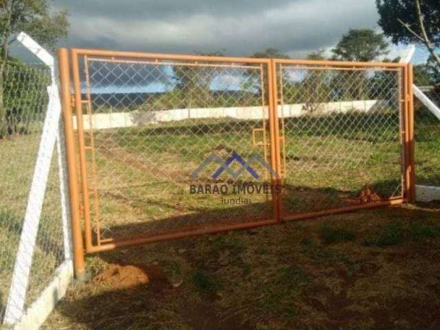 Excelente Terreno à venda localizado no Vale dos Cebrantes em Jundiaí - SP.