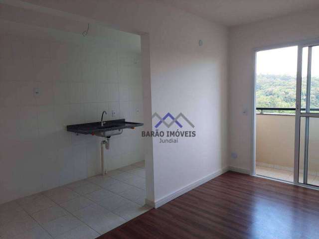 Excelente apartamento com 52,80 m² para locação no bairro santa gertrudes - jundiaí/sp - residencial harmonia