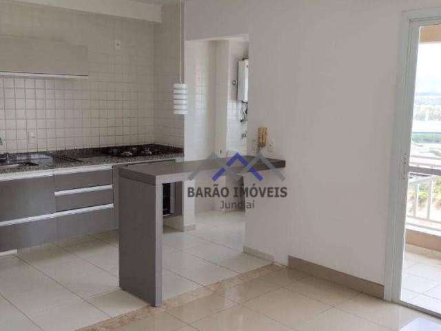 Apartamento com 2 dormitórios para alugar, 80 m² por R$ 3.790,00/mês - Engordadouro - Jundiaí/SP