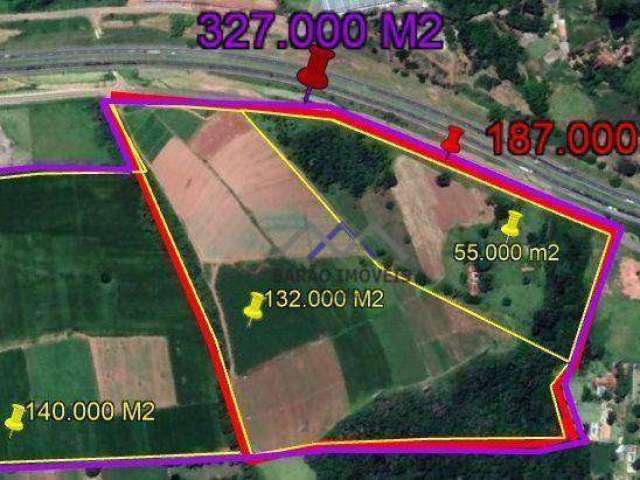 Área à venda, 327.000 m² por R$ 52.320.000 - Zona Rural - Itatiba/SP