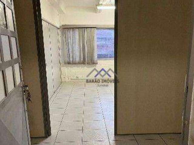 Sala para alugar, 55 m² por R$ 1.725,00/mês - Anhangabaú - Jundiaí/SP