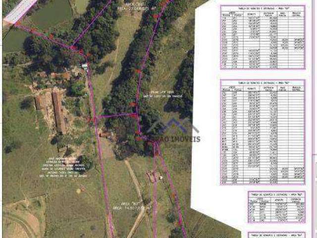 Área à venda, 21507 m² por R$ 7.527.000,00 - Santo Antônio - Louveira/SP