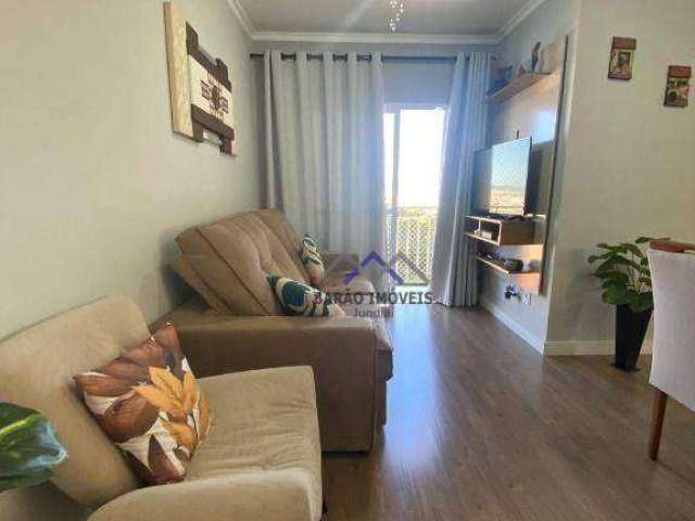 Apartamento com 2 dormitórios à venda, 53 m² por R$ 350.000,00 - Jardim Roma - Jundiaí/SP