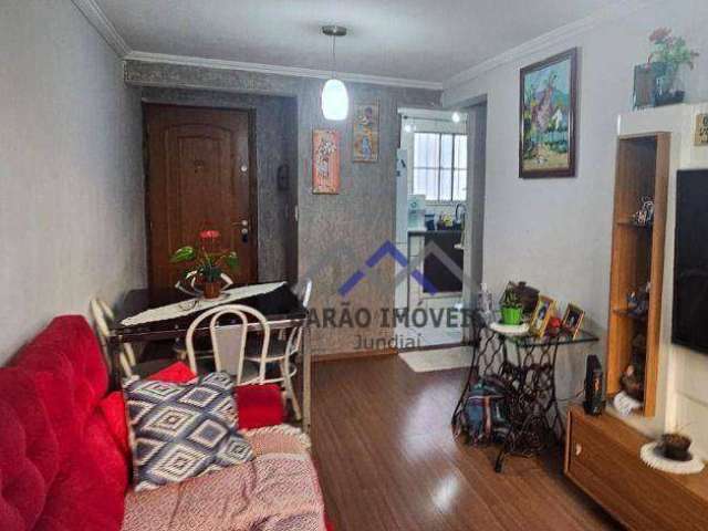 Apartamento com 3 dormitórios à venda, 69 m² por R$ 265.000,00 - Residencial Terra da Uva - Jundiaí/SP