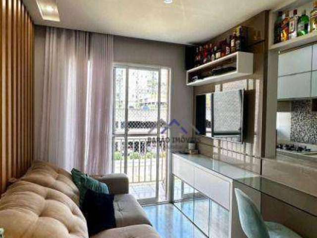 Apartamento com 2 dormitórios à venda, 49 m² por R$ 390.000,00 - Vila Nambi - Jundiaí/SP