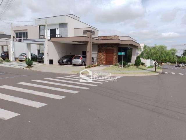 Casa Térrea em Condomínio Fechado - Venda de Porteira Fechada - Park Real - Indaiatuba/SP