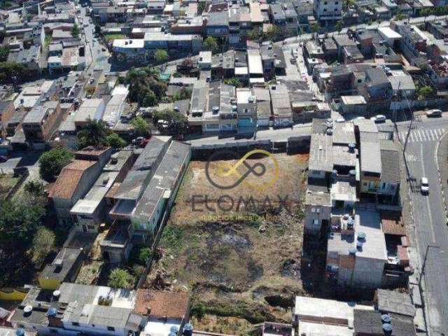 Terreno à venda, 1200 m² por R$ 900.000,00 - Cidade Soberana - Guarulhos/SP