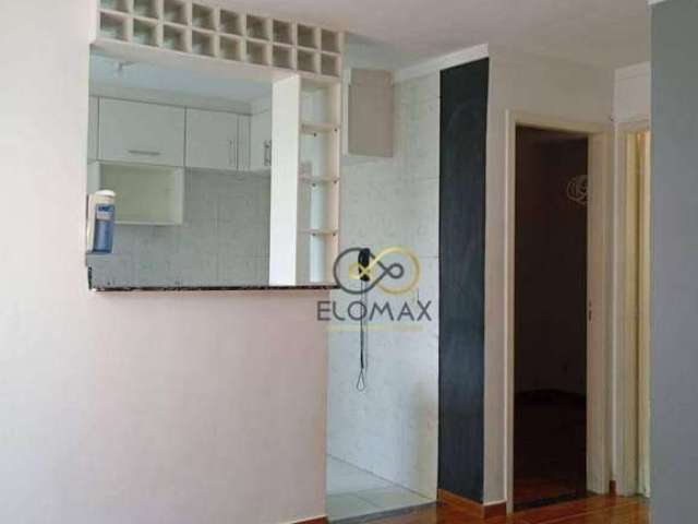 Apartamento com 2 dormitórios, 46 m² - venda por R$ 180.000,00 ou aluguel por R$ 1.518,00/mês - Bonsucesso - Guarulhos/SP