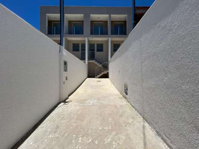 Casa geminada de dois quartos no bairro santa branca