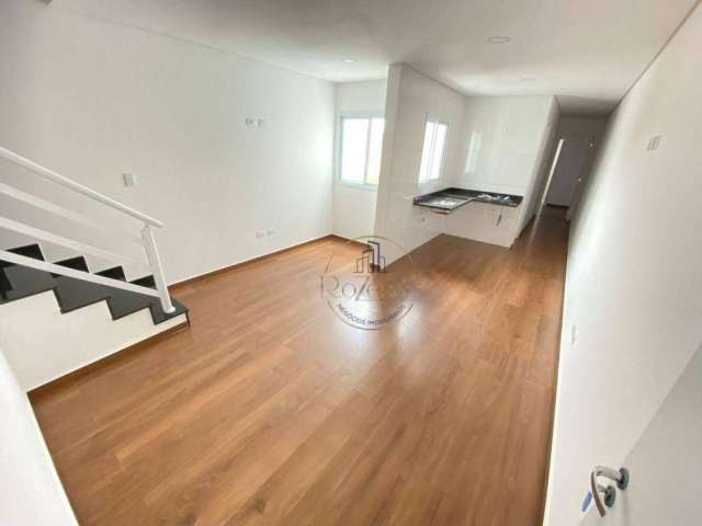 Cobertura com 2 dormitórios à venda, 106 m² por R$ 480.000,00 - Vila Alice - Santo André/SP