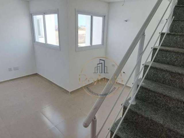 Cobertura com 2 dormitórios à venda, 50 m² por R$ 450.000,00 - Utinga - Santo André/SP