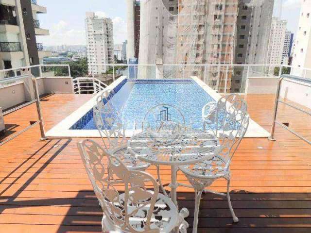 Apartamento Triplex com 4 dormitórios à venda, 415 m² por R$ 3.800.000,00 - Jardim - Santo André/SP