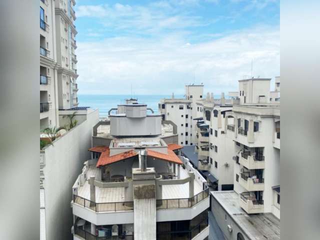 Lindo apto 3 dorm. frente p/ avenida Nereu Ramos, vista para o mar.