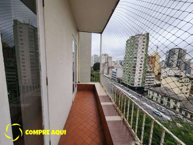 Santa Cecília - SP | 95m2 | 2 Quartos | Varanda | Reformado.