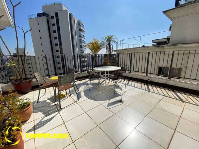 Higienopolis Duplex 230m² 3 quartos 3 Suítes Sacada  2 vagas Lazer SP