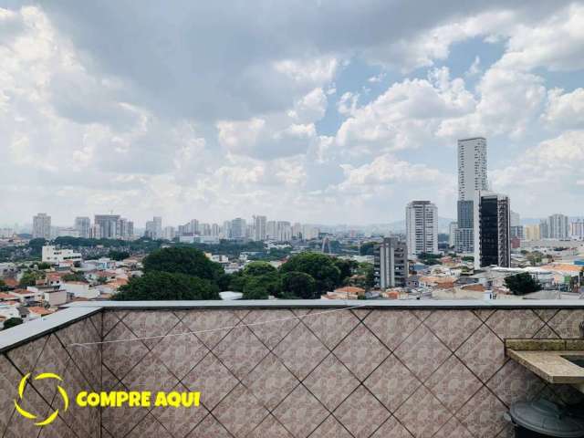 Tatuapé SP | Cobertura Duplex 4 Quartos | 1 Suíte | Terraço |160m² | 1 Vaga