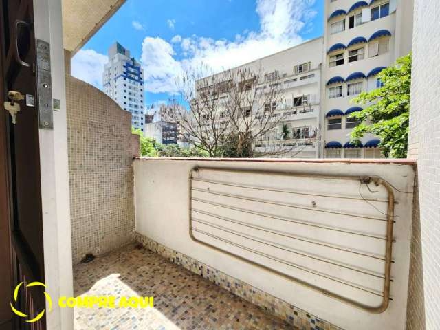 Vila Buarque | 1 Dormitorio | Varanda | 40m²| São Paulo-SP