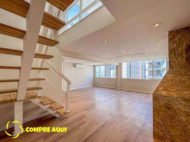 Pinheiros | Cobertura Duplex | Reformada | 2 quartos | 1 vaga | 170m²