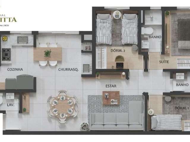 Apartamento à venda, 3 quartos, 1 suíte, 2 vagas, Barcelona - São Caetano do Sul/SP