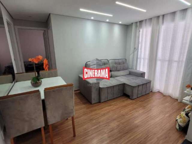 Apartamento à venda, 2 quartos, 1 vaga, Vila Metalúrgica - Santo André/SP