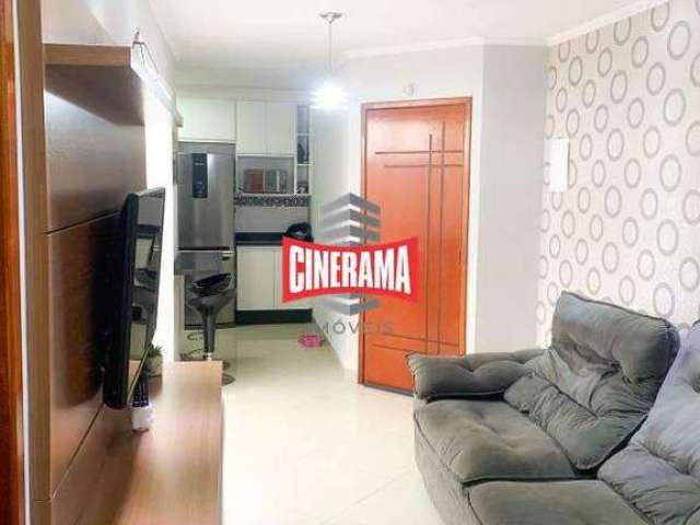 Apartamento para aluguel, 2 quartos, 1 suíte, Vila Camilópolis - Santo André/SP