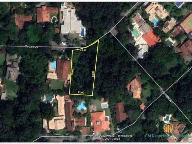 Terreno com 1.403m²- Cond. Jd Algarve