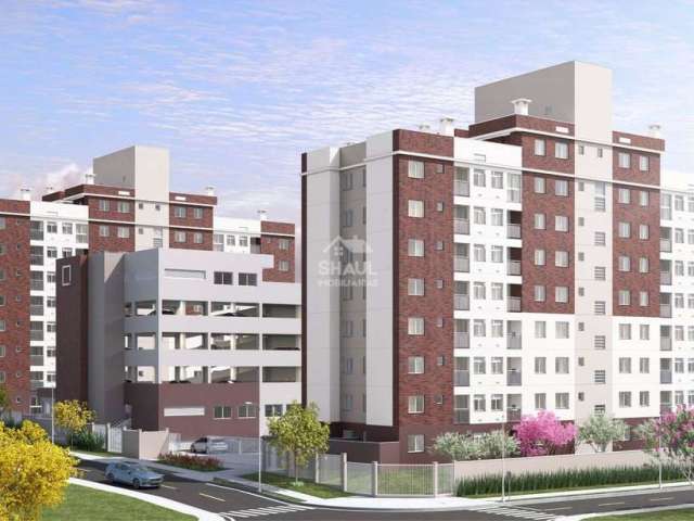 Apartamento Alto Tarumã, em Pinhais, com 2 ou 3 quartos, opções de 1 ou 2 suítes